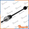 Demi-Arbre de Transmission MTM droite pour OPEL | NPW-PL-158, 17-0276